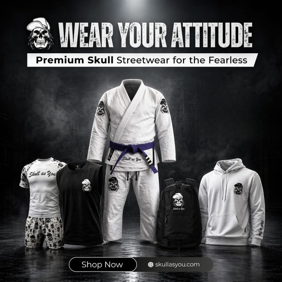The Ultimate Guide to Premium BJJ Apparel in Australia-Skull as You
