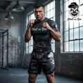 Rash Guard Short Sleeve Camouflage