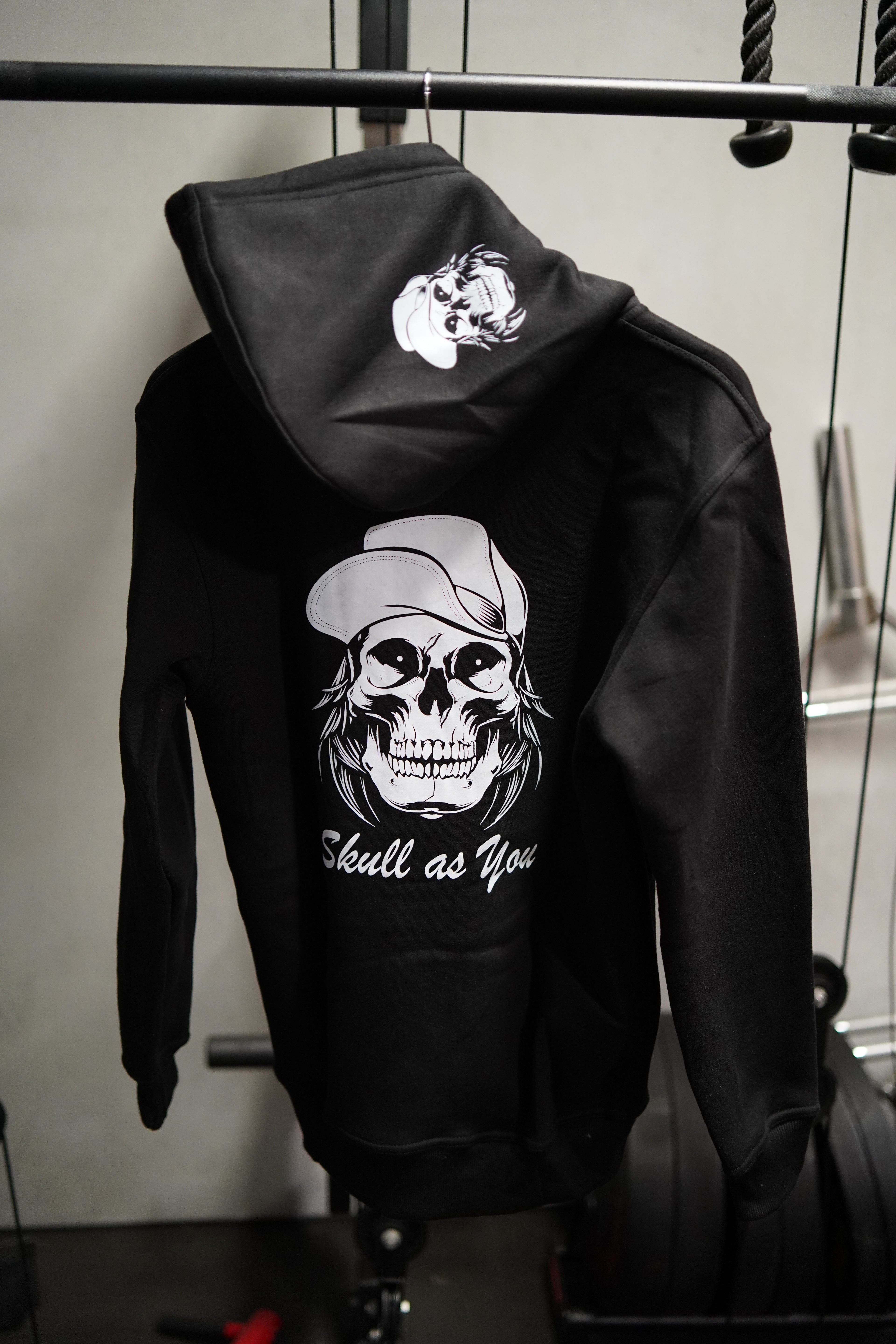 Hoodie Head Skull