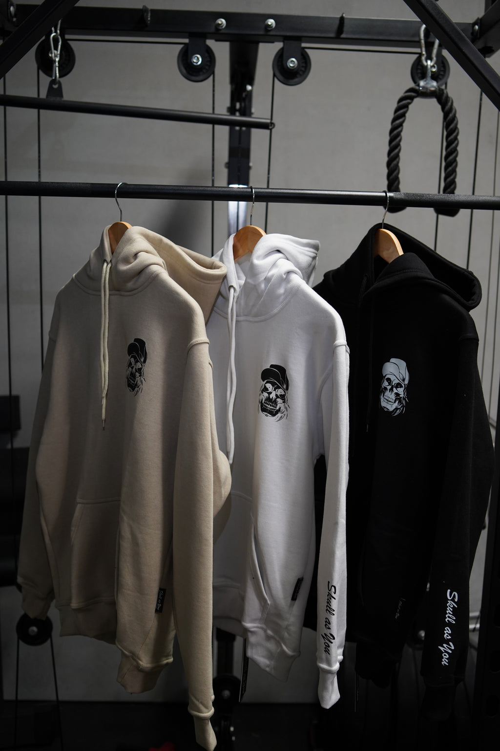Hoodie Head Skull