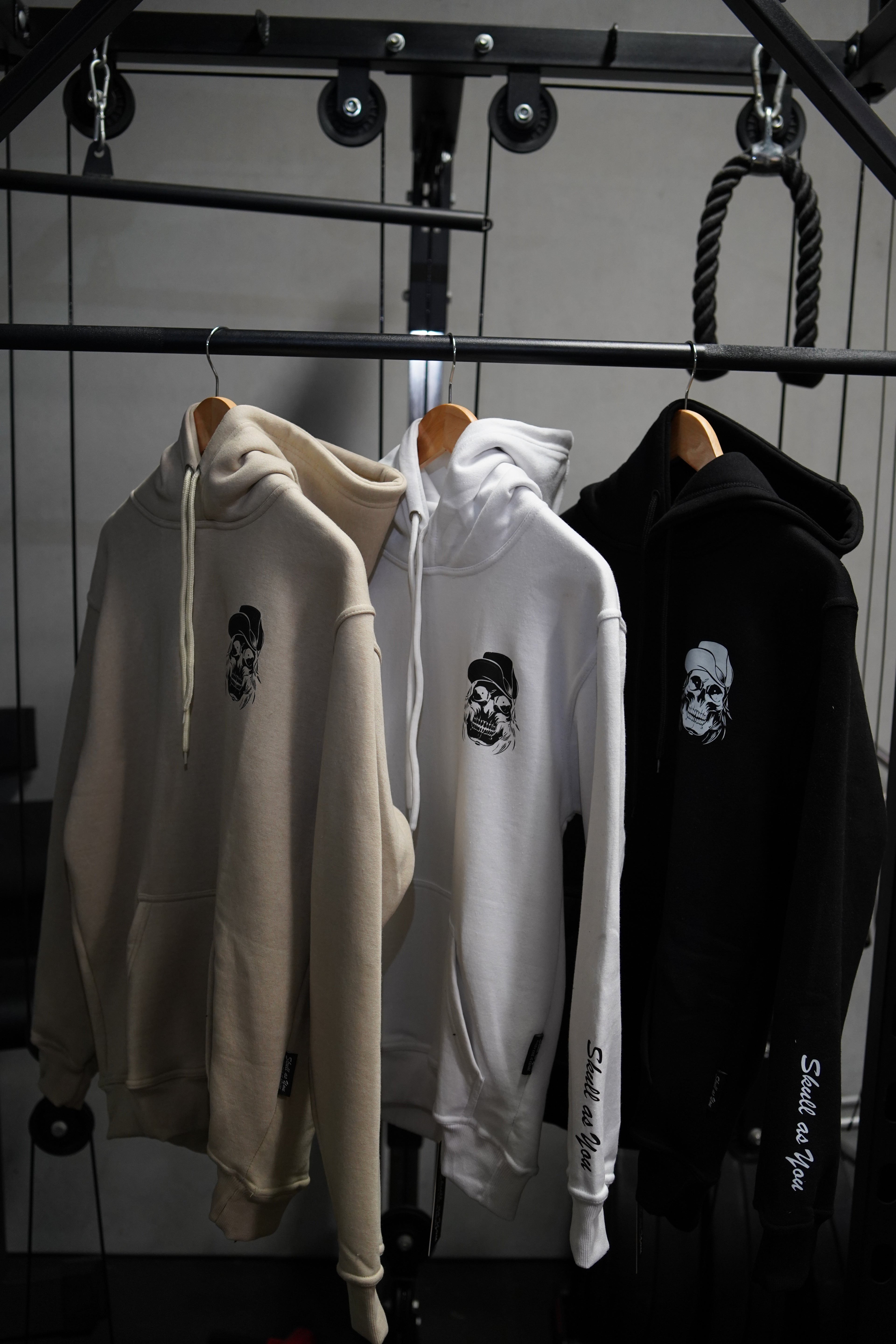 Hoodie Head Skull