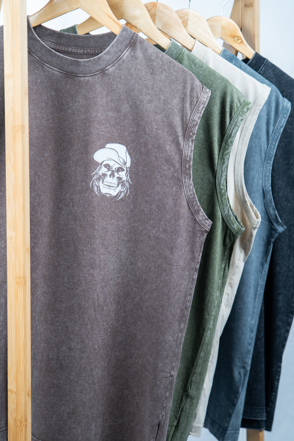 Tank Top Washed Oversised