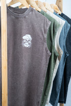 Tank Top Washed Oversised