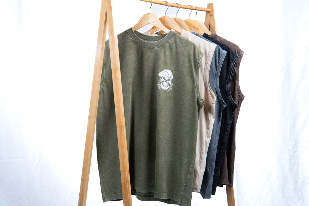 Tank Top Washed Oversised