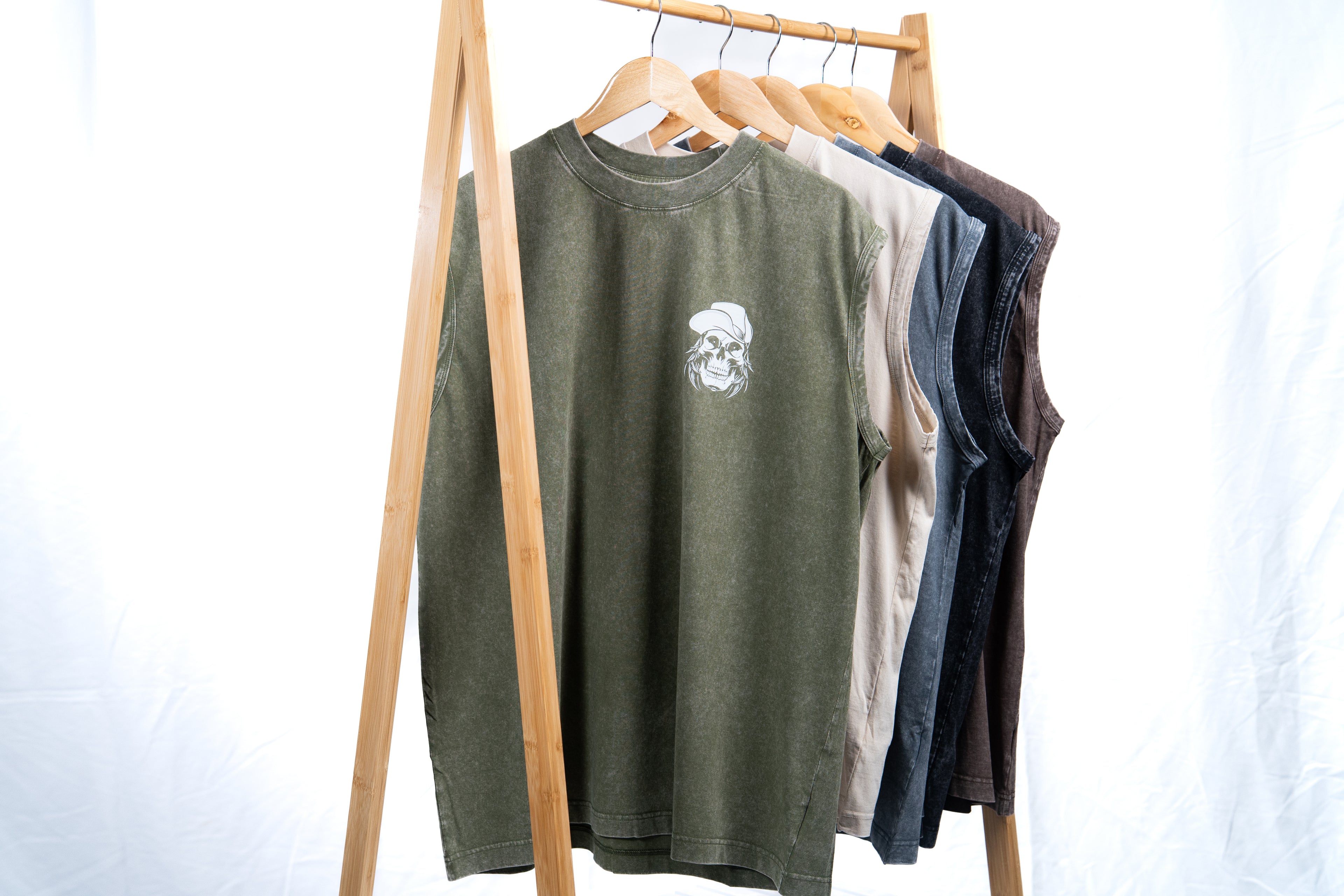 Tank Top Washed Oversised