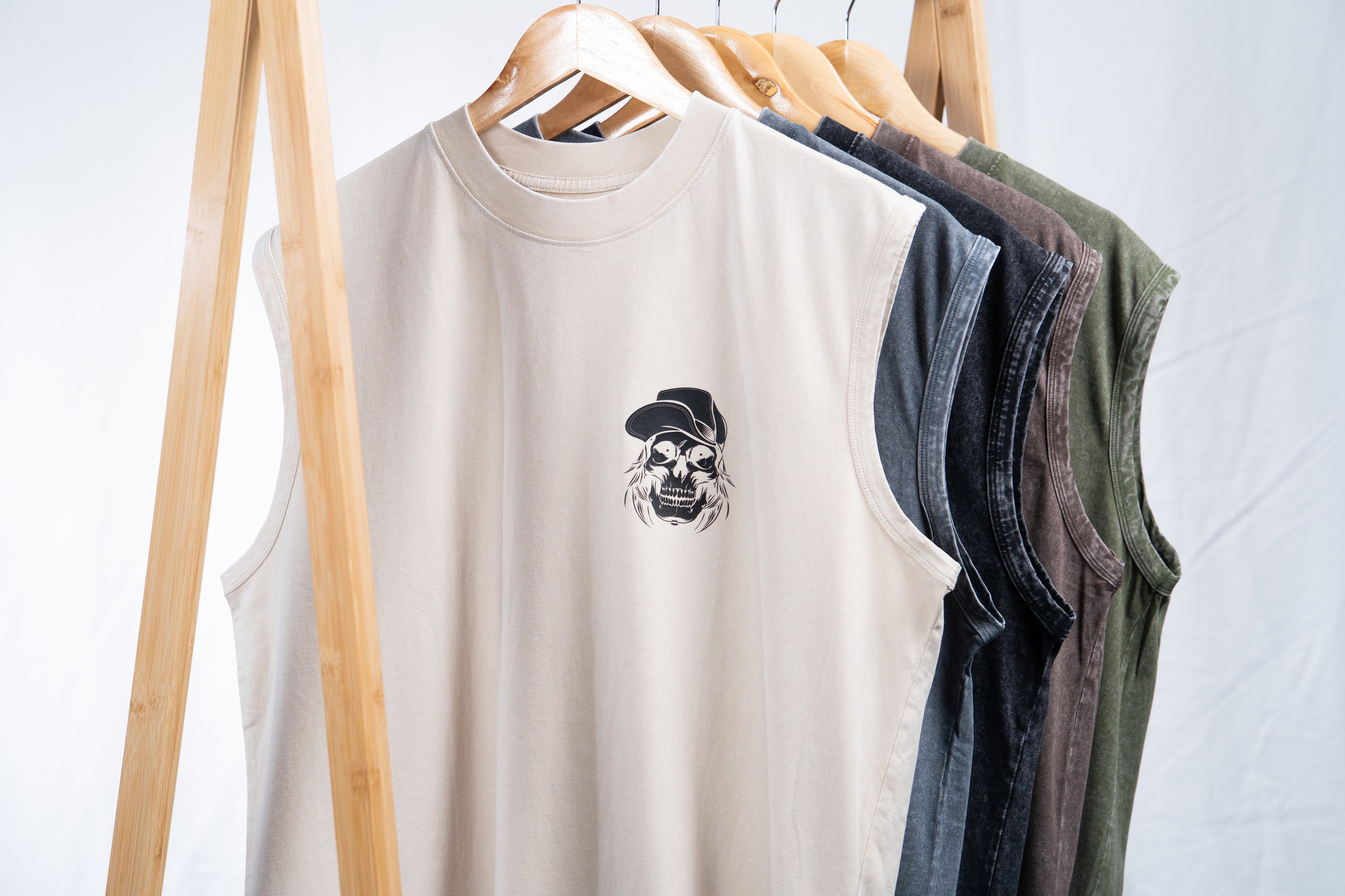 Tank Top Washed Oversised