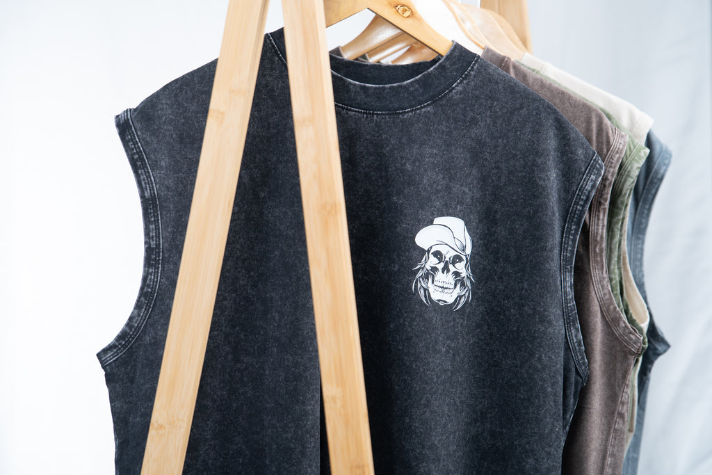 Tank Top Washed Oversised