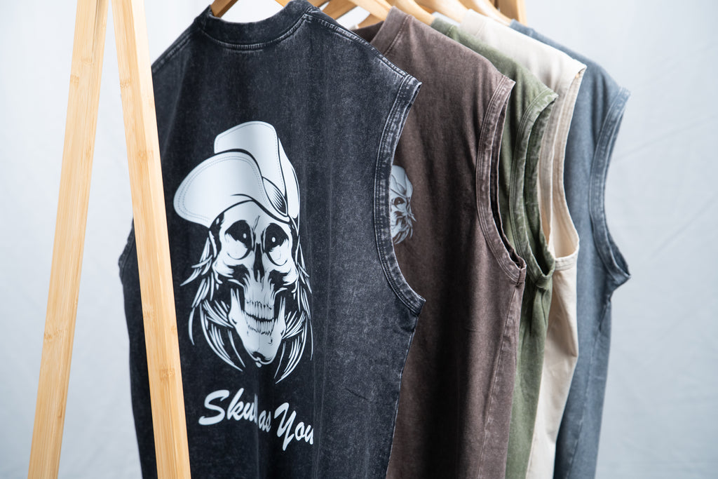 Tank Top Washed Oversised