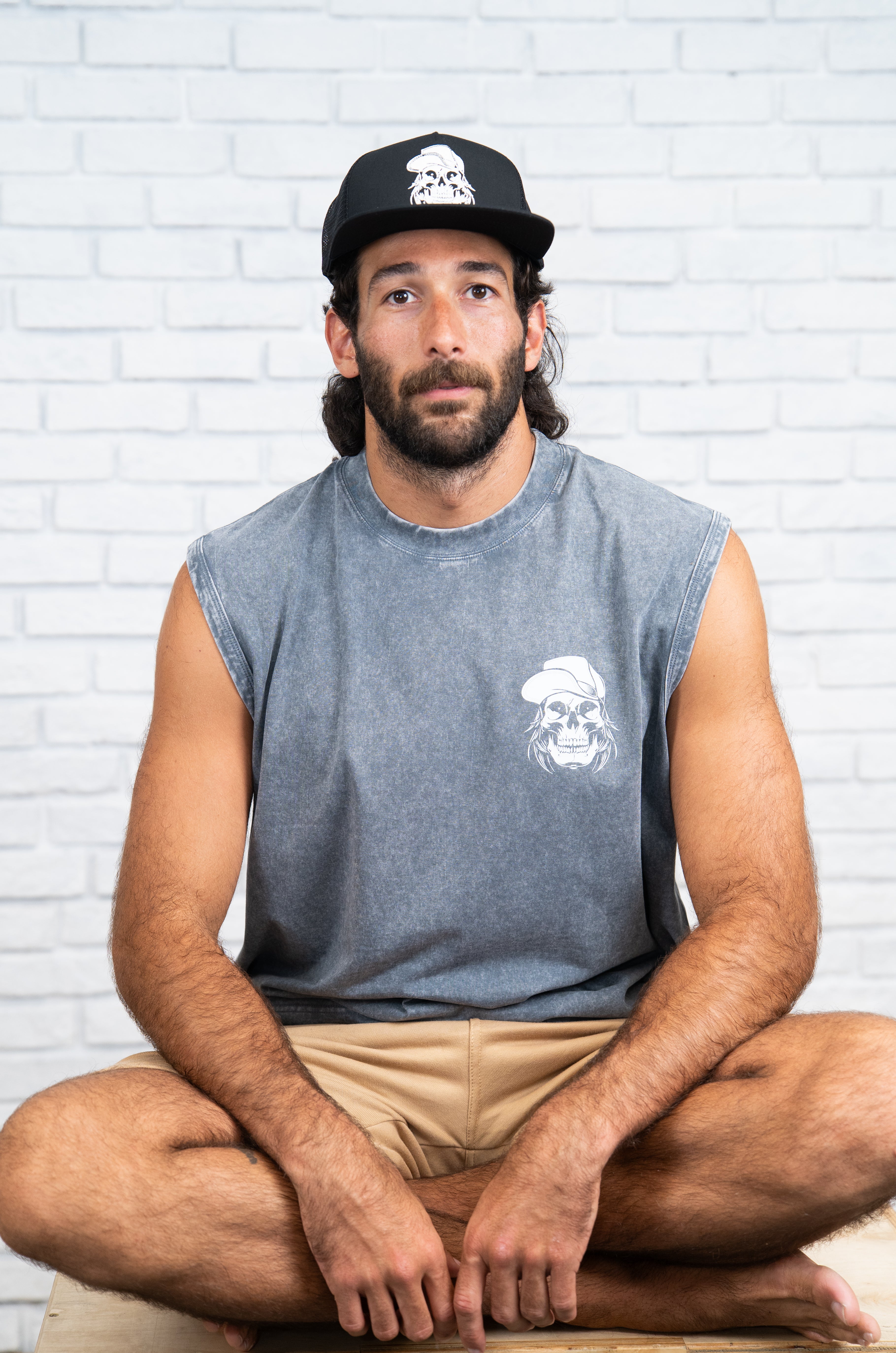 Tank Top Washed Oversised