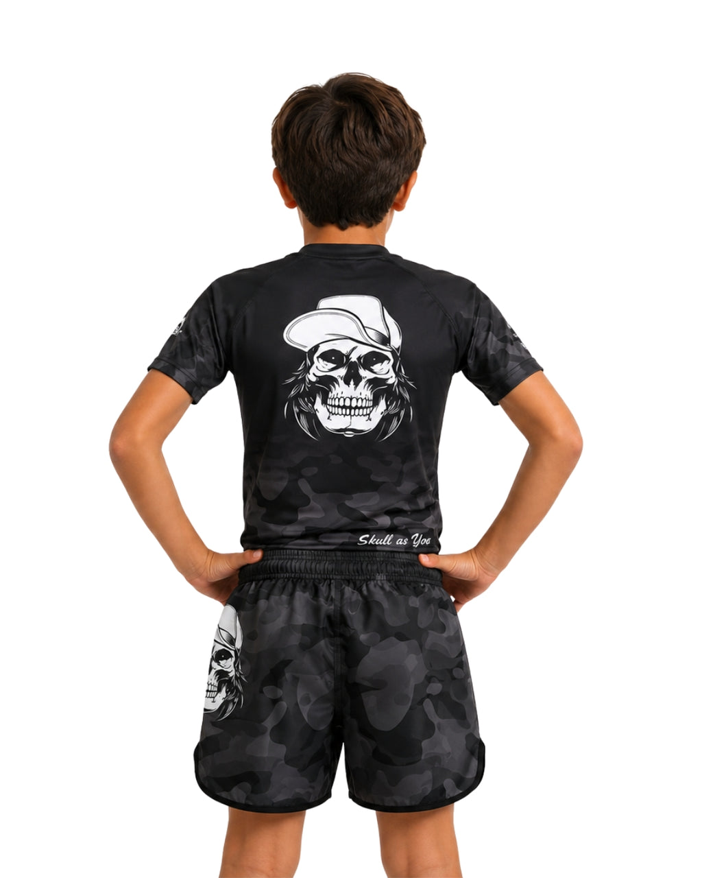 Skull_As_You_Camouflage_Grappling_Shorts_Back_View