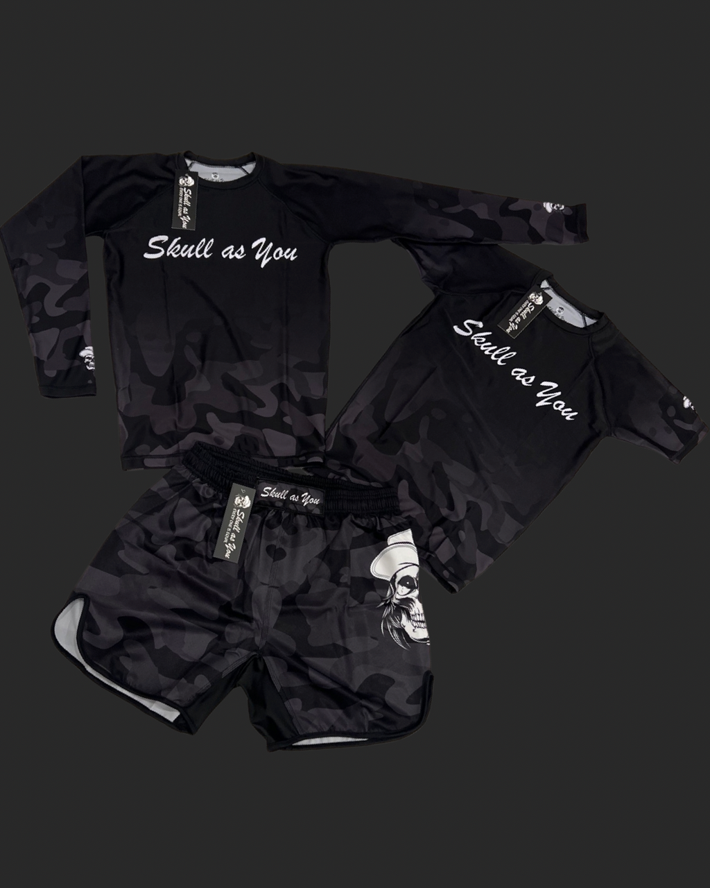 Skull As You camo no-gi shorts – MMA and Jiu-Jitsu training gear