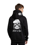 BJJ Hoodie Head Skull