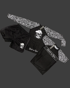 Skull As You tribal no-gi shorts – Brazilian Jiu-Jitsu apparel for grappling and BJJ training