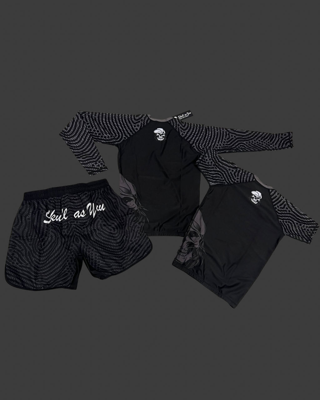 brazilian jiu jitsu shorts by skull as you