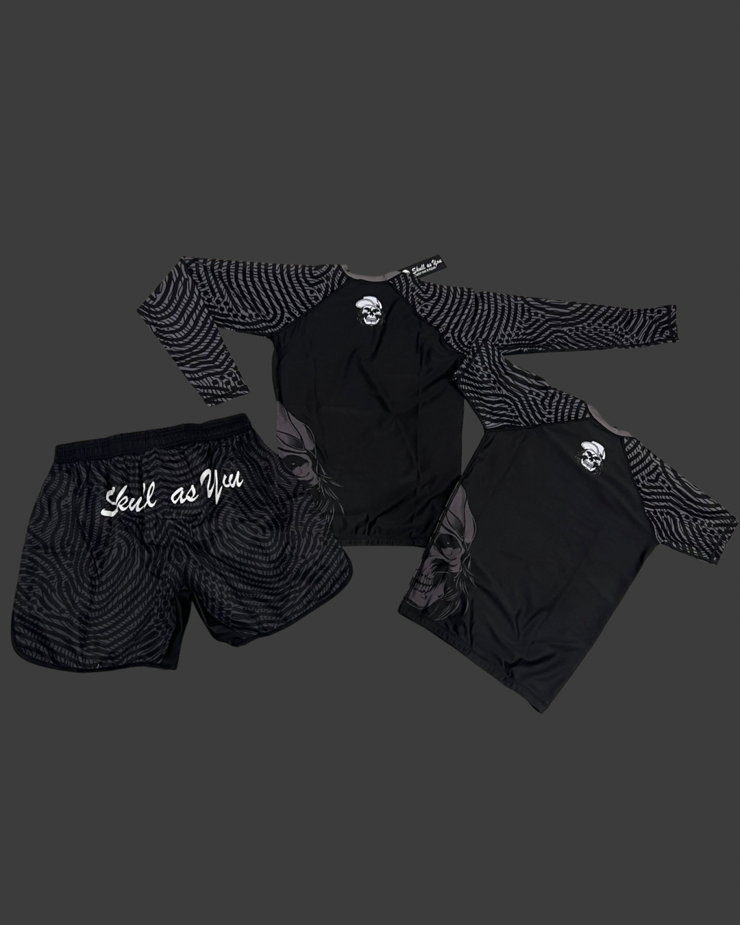 brazilian jiu jitsu shorts by skull as you