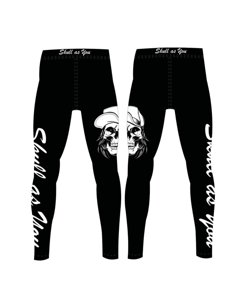 Kids Tight Skull Pants