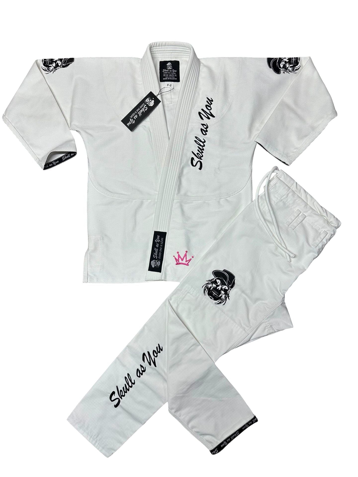 BJJ GI Crown Female White