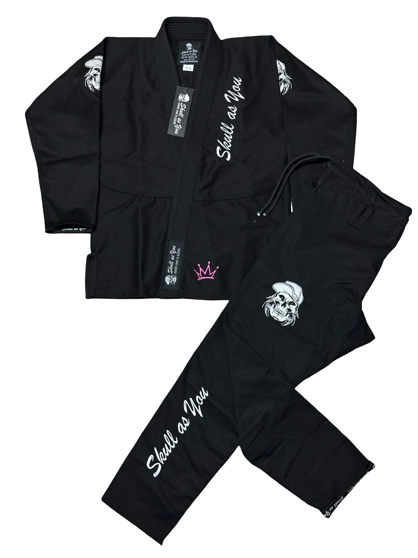 BJJ GI Crown Female Black