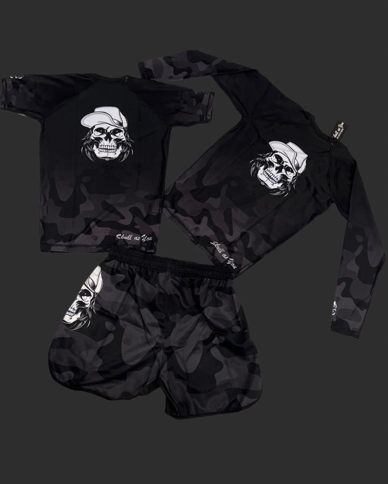 kids  no-gi rash guard by Skull As You – kids Jiu-Jitsu training 