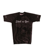 Shadow Skull no-gi BJJ rash guard – durable short-sleeve