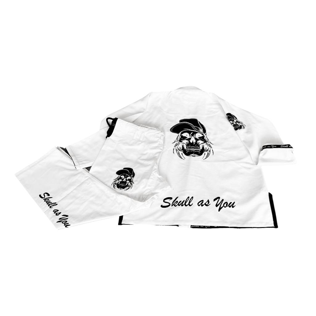 Skull Caveira Classic Gi – Reinforced BJJ Kimono for Training & Competition by Skull As You 