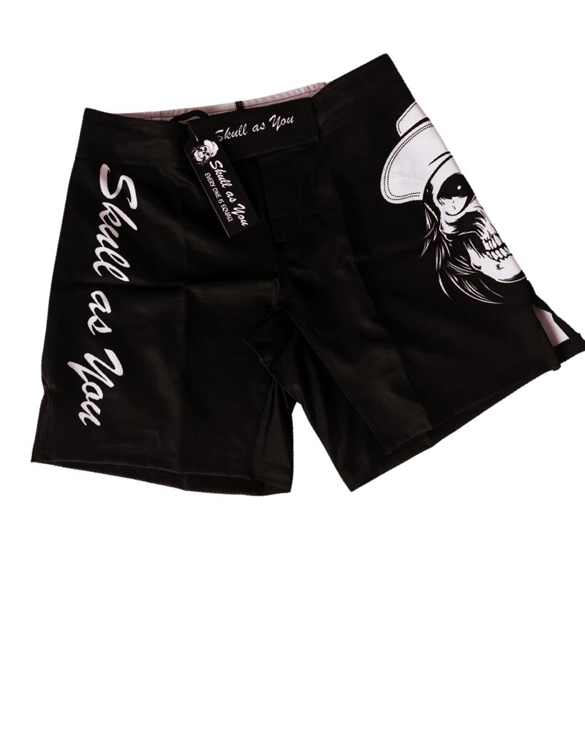 Skull As You skull no-gi BJJ shorts – lightweight Brazilian Jiu-Jitsu apparel 