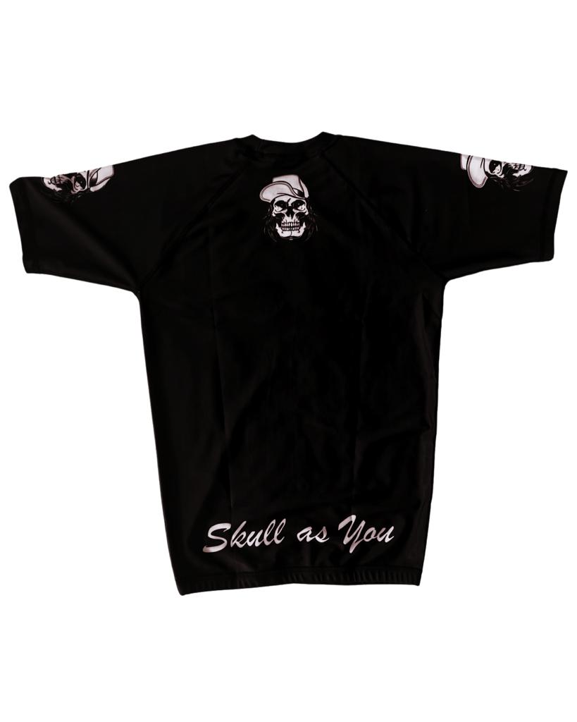 Rash Guard Short Sleeve Trinity Skull