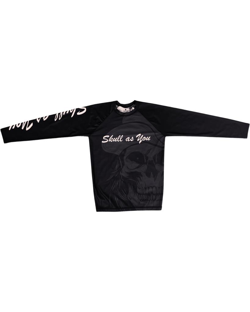 Rash Guard Long Sleeve Shadow Skull