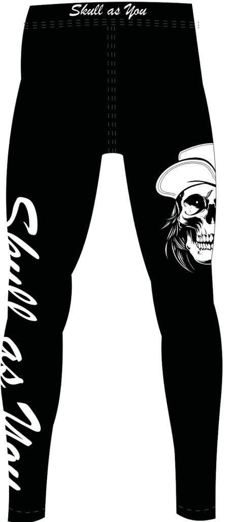 Tight Skull Pants