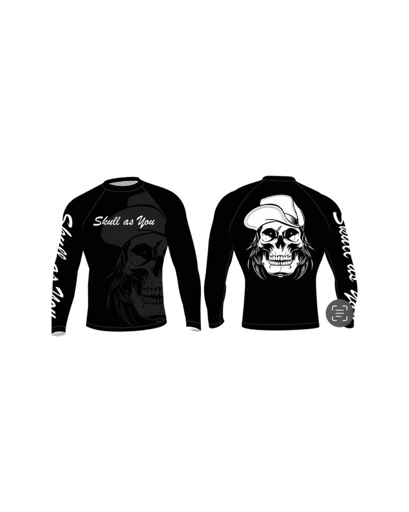 Rash Guard Long Sleeve Shadow Skull