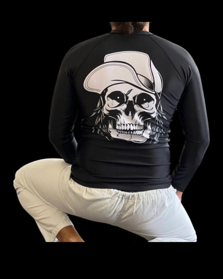 Rash Guard Long Sleeve Shadow Skull