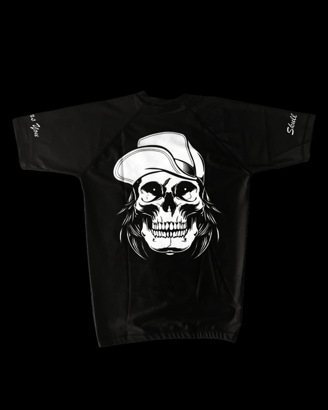 Rash Guard Short Sleeve Shadow Skull