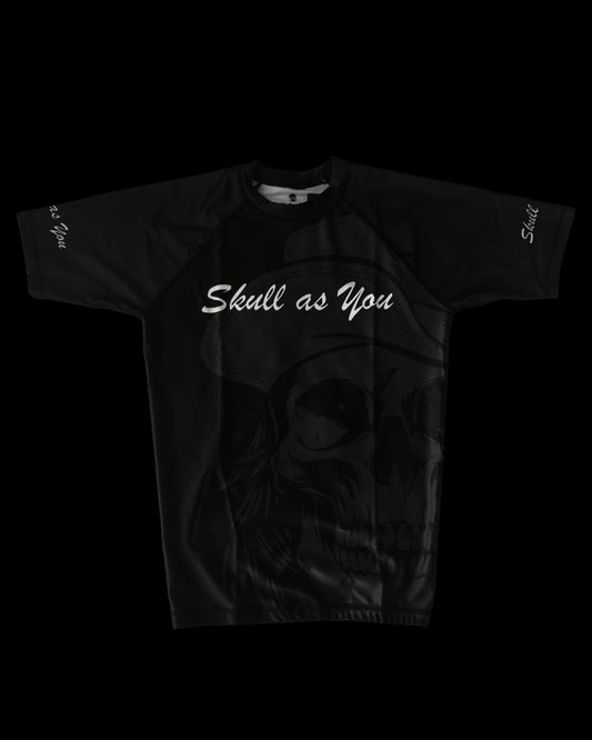 Rash Guard Short Sleeve Shadow Skull