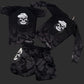 Kids Rash Guard Short Sleeve Camouflage